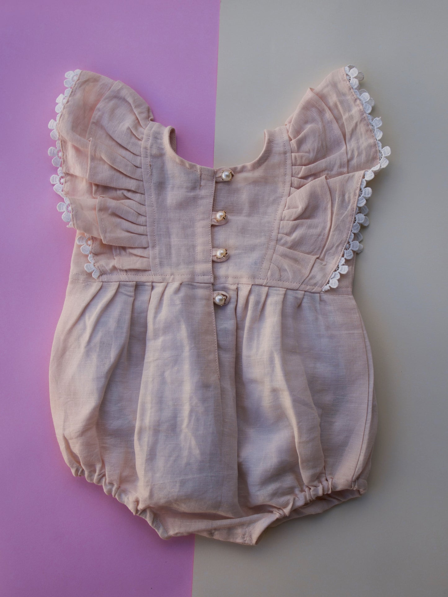 Blush Pink Romper