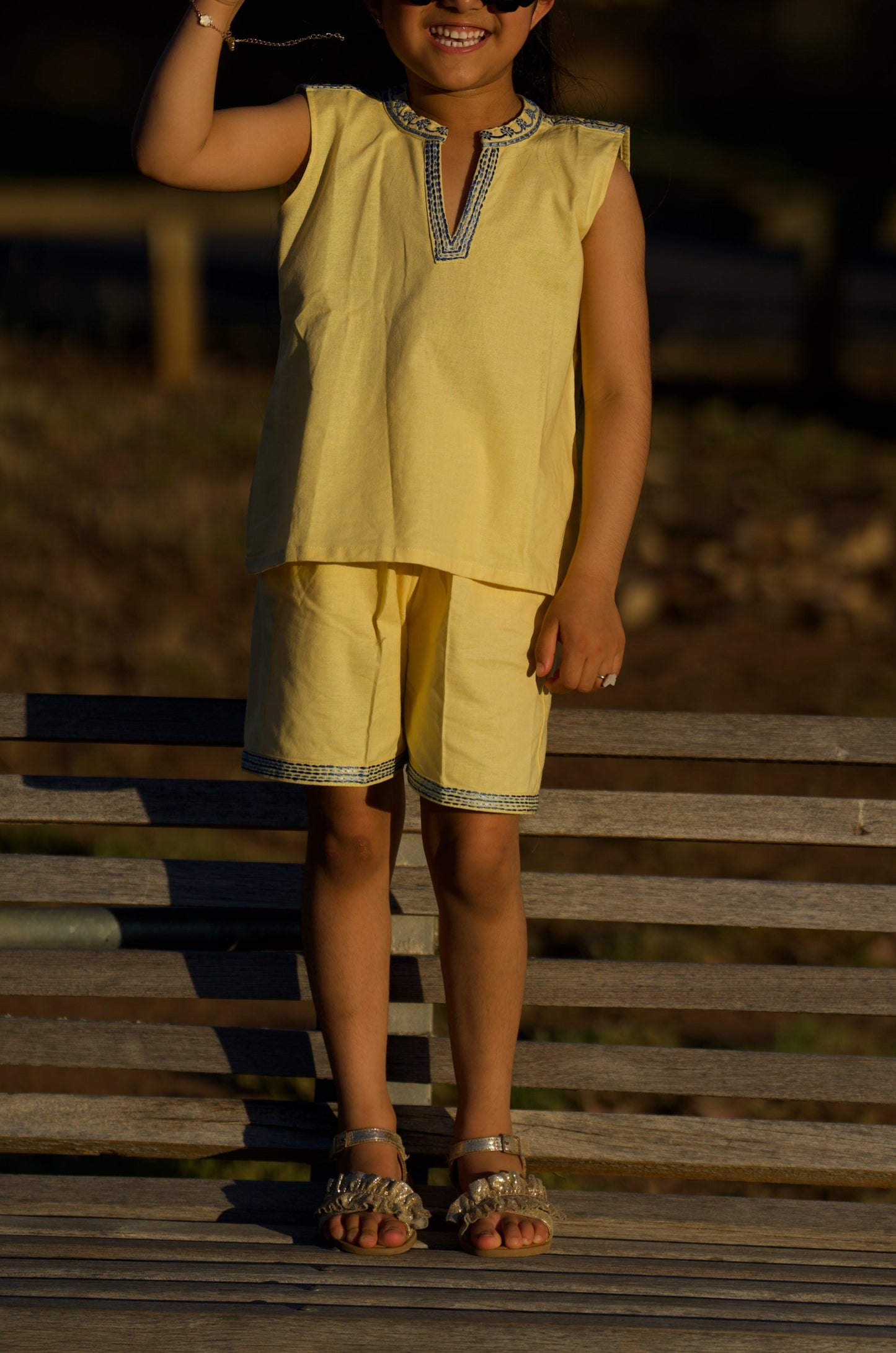 Butter Yellow Shorts