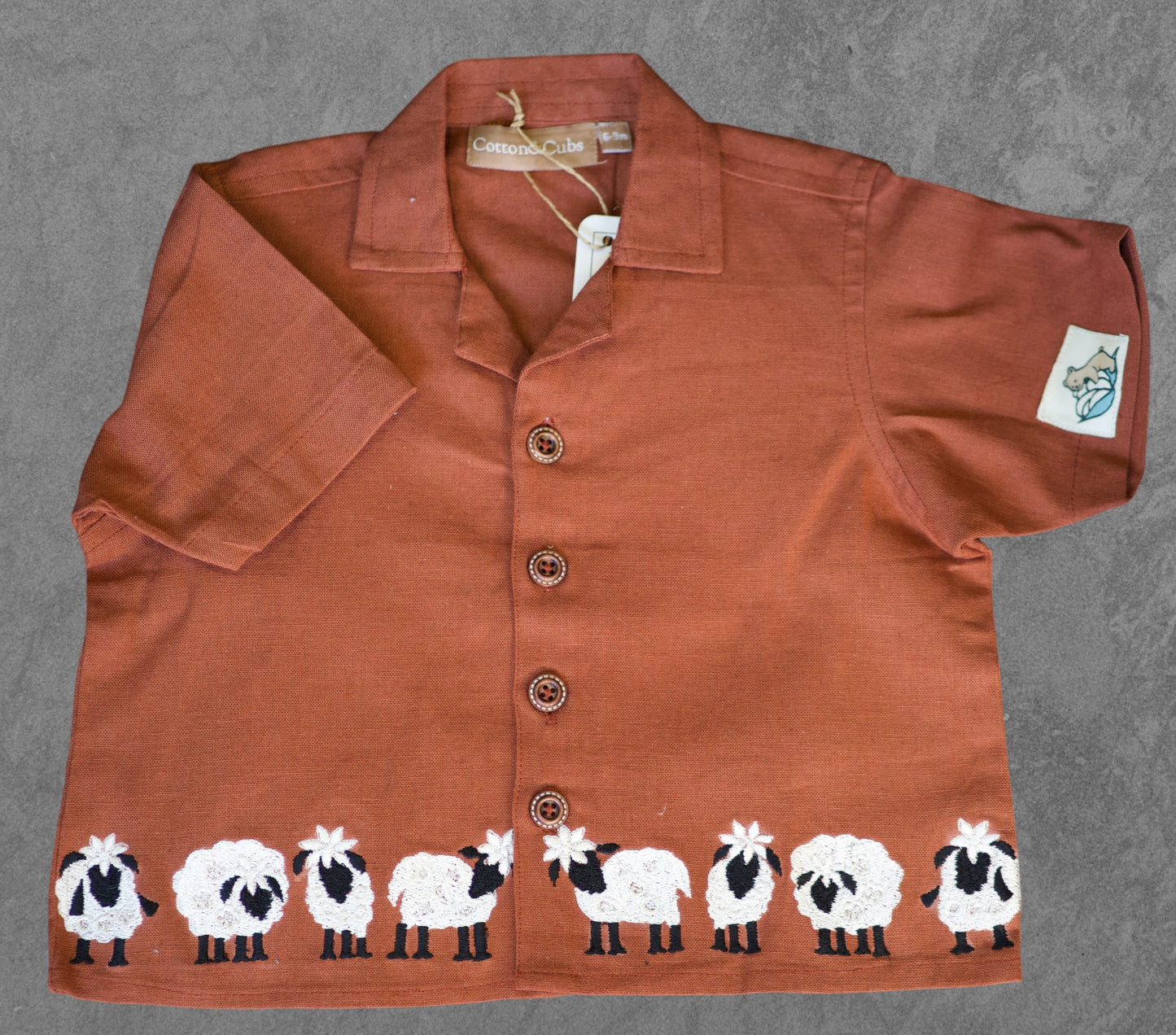 Rust Sheep Shirt