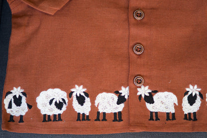 Rust Sheep Shirt