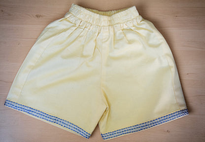Butter Yellow Shorts